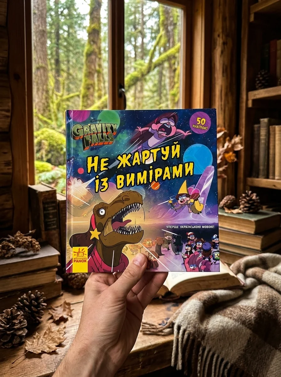 Дисней Ґравіті Фолз Історії Не жартуй із вимірами — Disney, обкладинка