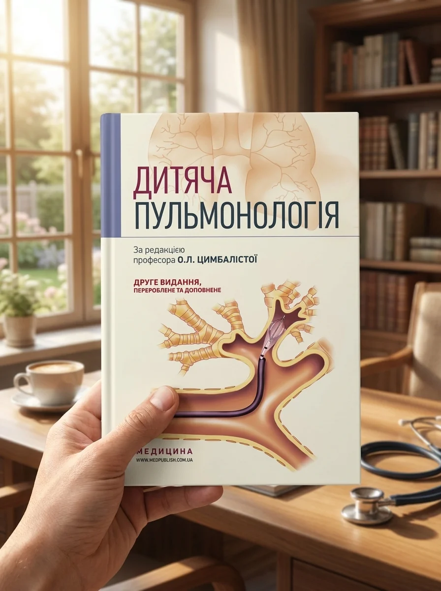 Дитяча пульмонологія: навчальний посібник — Книги