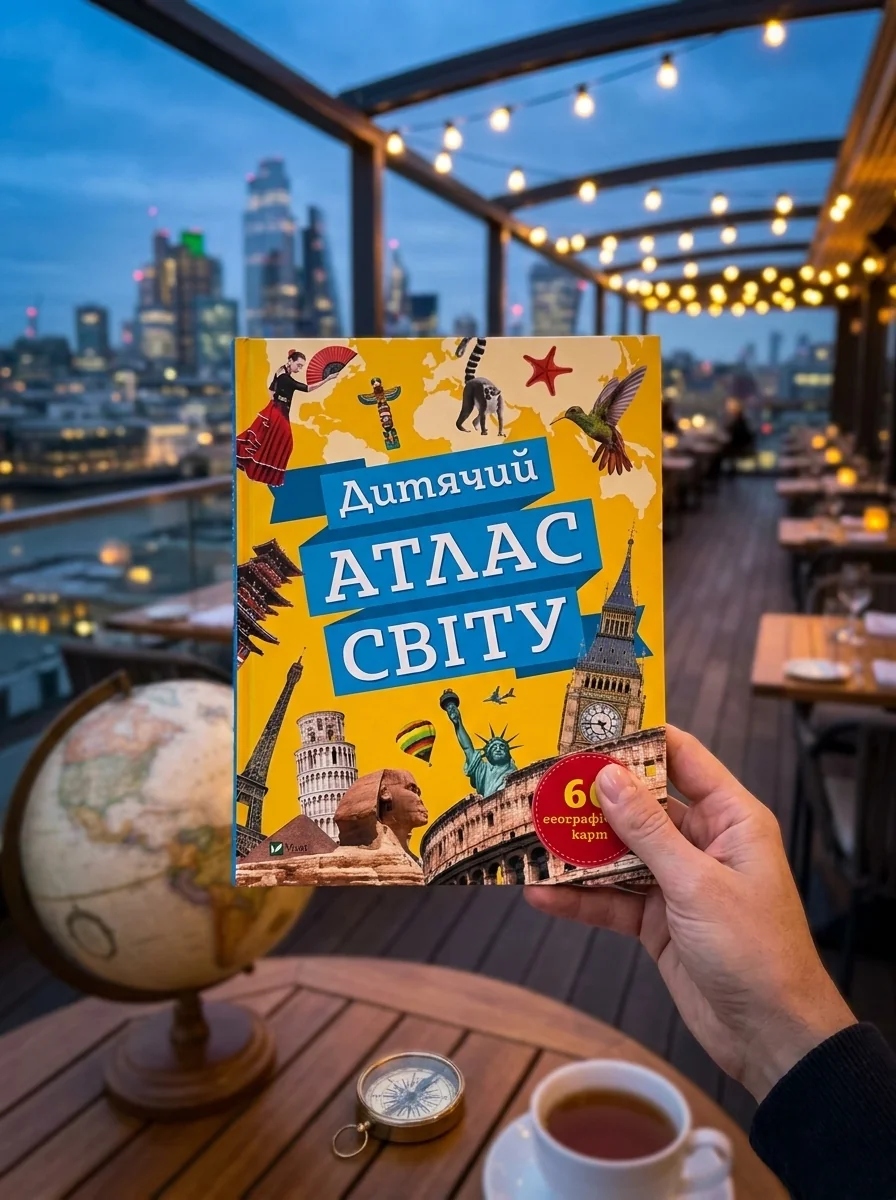 Дитячий атлас світу | купити книгу онлайн