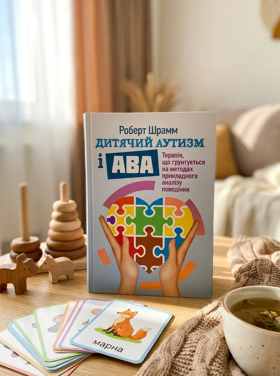 Дитячий аутизм і АВА: терапія, що грунтується на методах прикладного аналізу поведінки — Роберт Шрамм, обкладинка