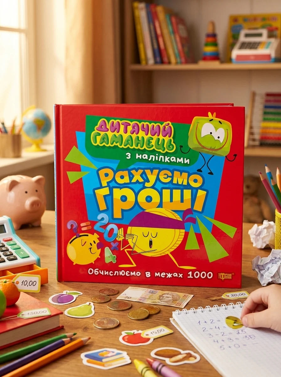 Дитячий гаманець. Рахуємо гроші. Обчислюємо в межах 1000 — Дитяча література