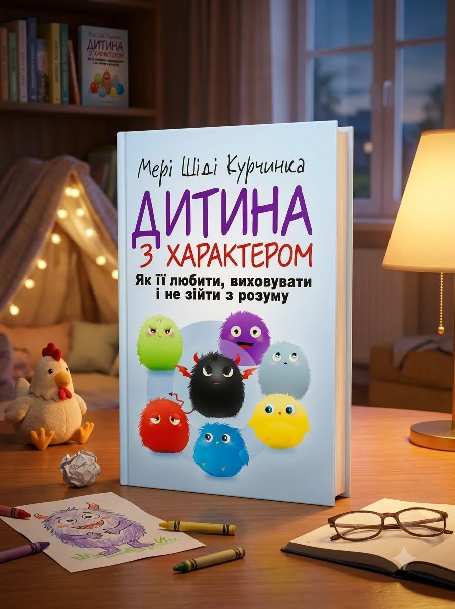 Дитина з характером. Як її любити, виховувати і не зійти з розуму — Курчинка Мері Шіді, обкладинка