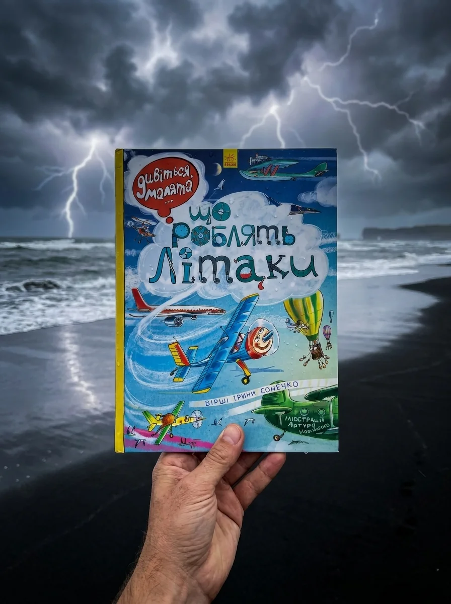 Дивіться, малята... Що роблять літаки — Вімельбухи