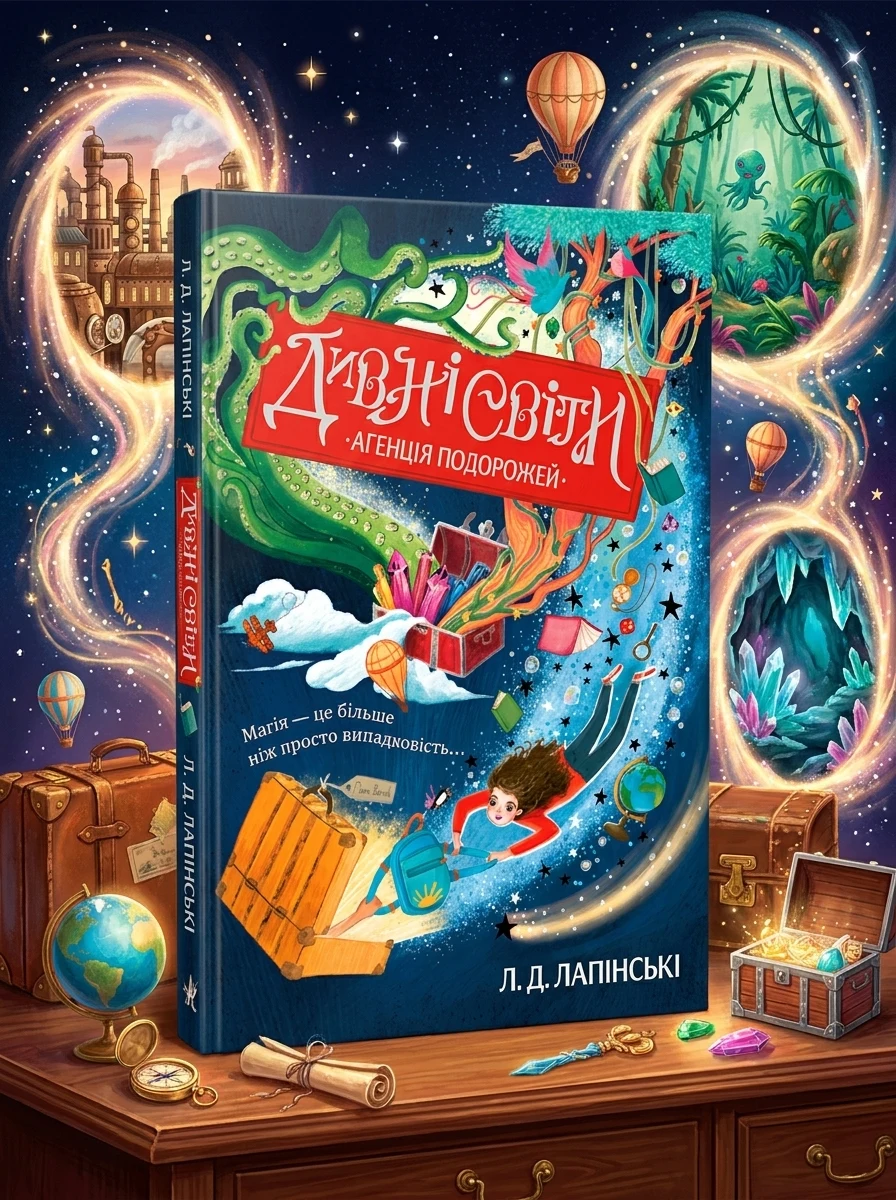 Дивні світи. Агенція подорожей. Книга 1 — Фантастика та фентезі