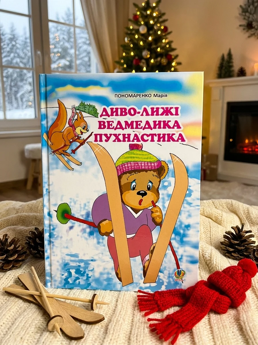 Диво-лижі ведмедика Пухнастика