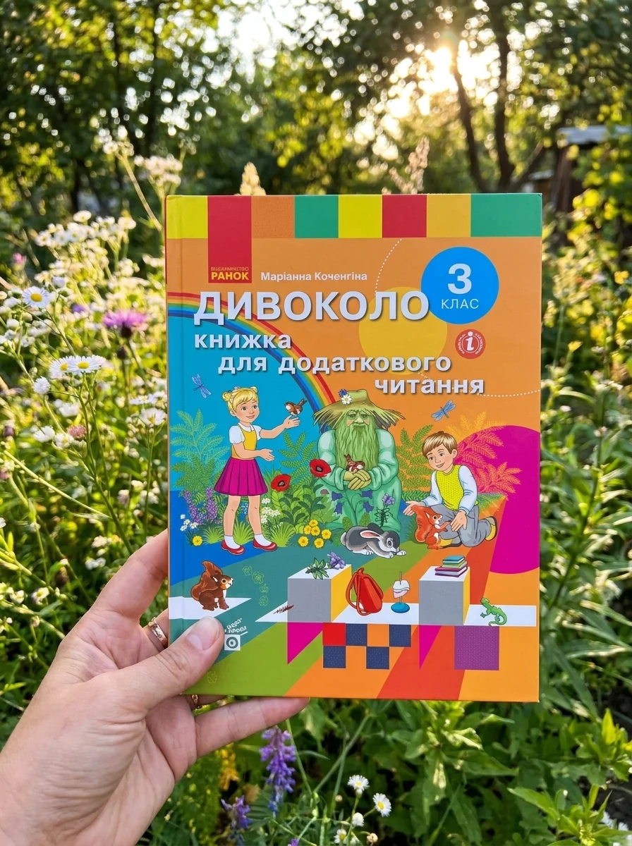 Дивоколо. Книжка для додаткового читання. 3 клас — Маріанна Коченгіна, обкладинка