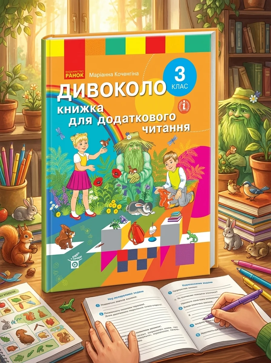 Дивоколо. Книжка для додаткового читання. 3 клас