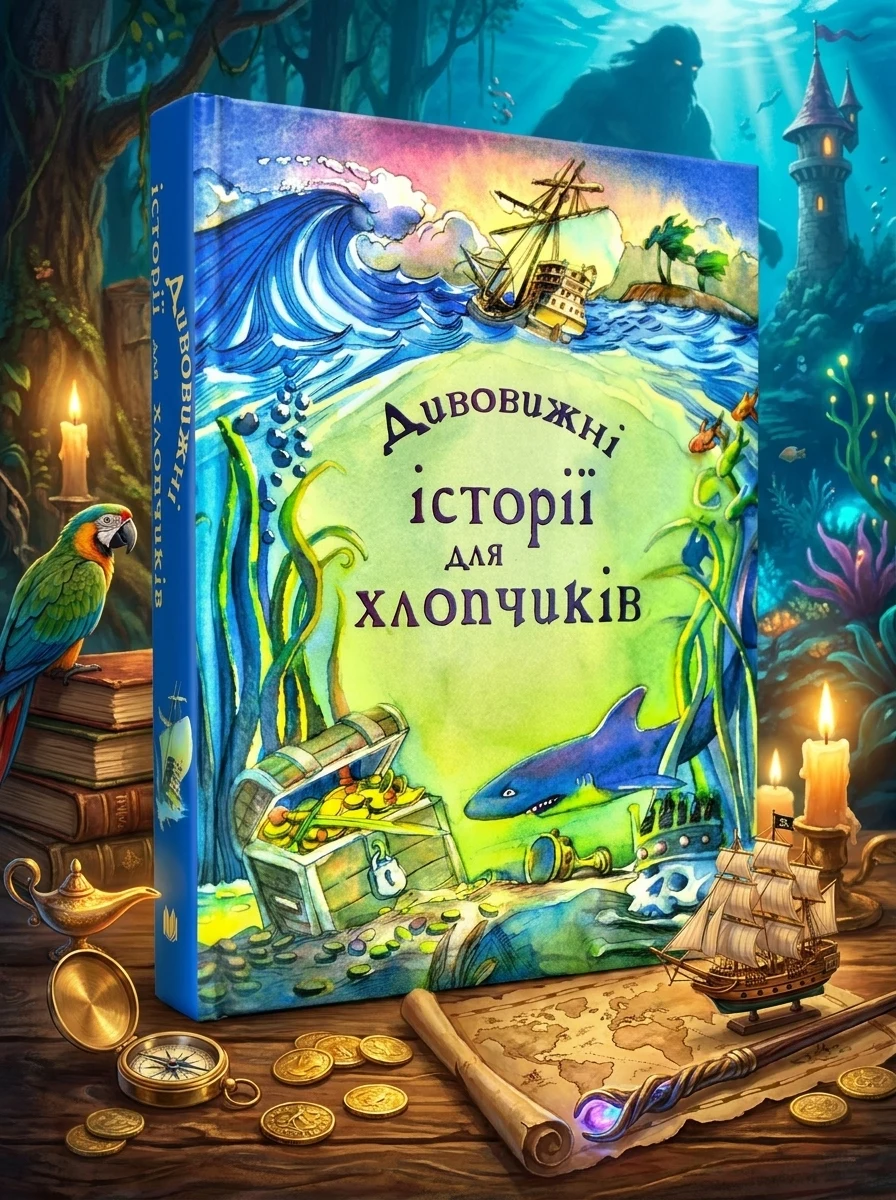 Дивовижні історії для хлопчиків — Дитячі книги