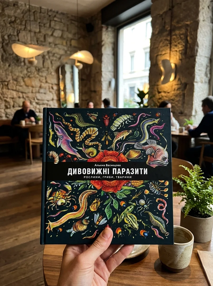 Дивовижні паразити: рослини, гриби, тварини — Васнецова Альона, обкладинка