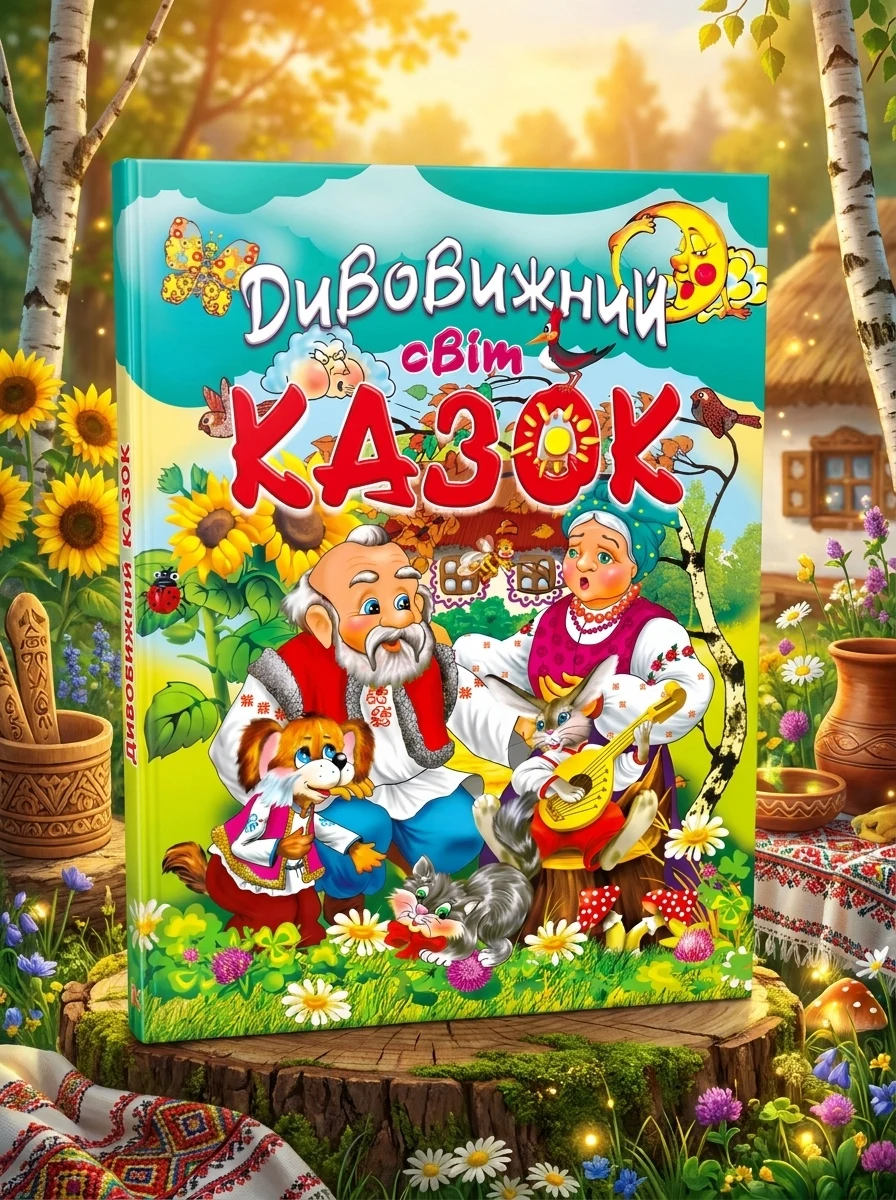 Дивовижний світ казок (крейдований папір) — Дитячі книги