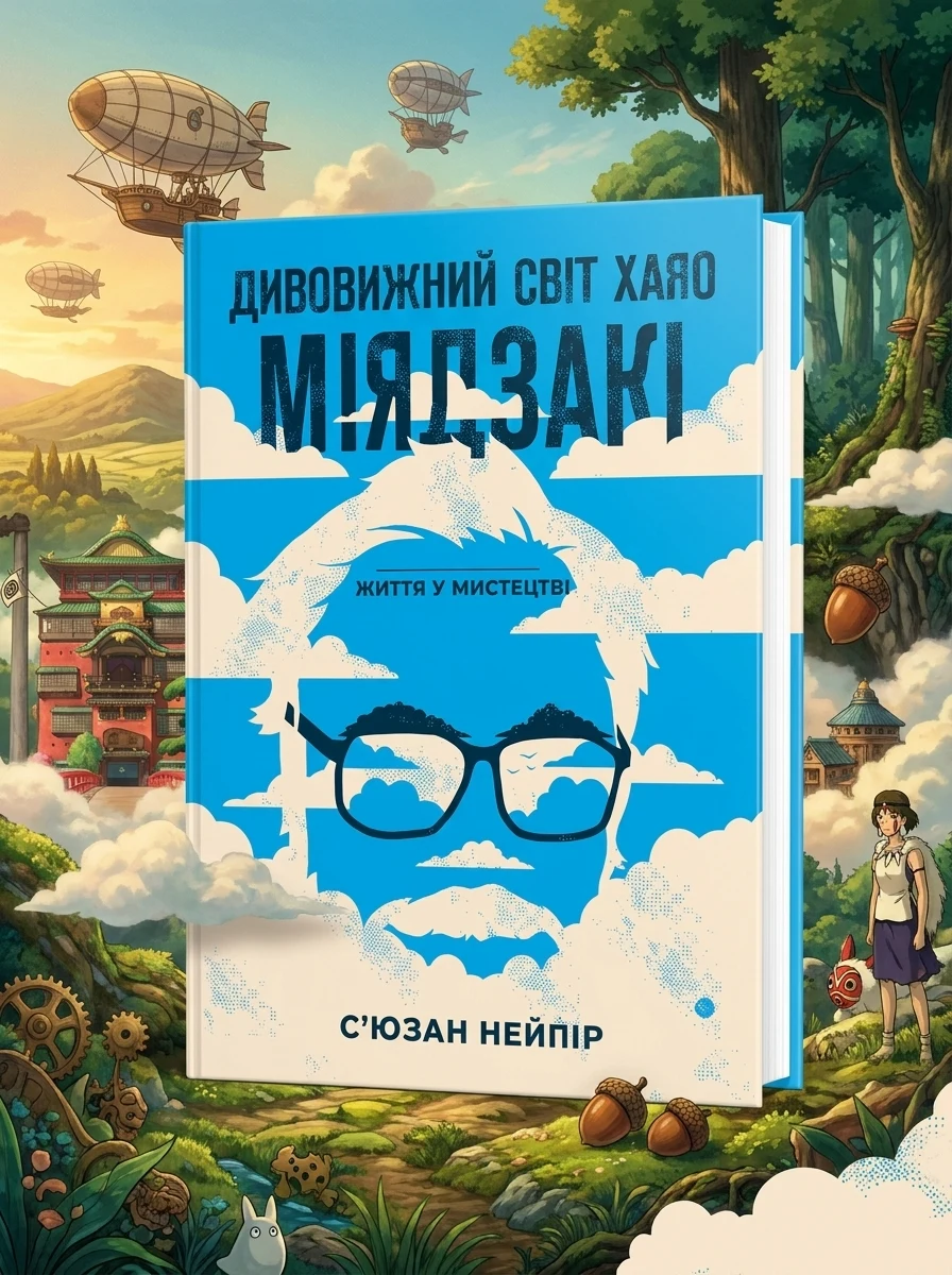 Дивовижний світ Хаяо Міядзакі. Життя у мистецтві — С’юзан Нейпір, обкладинка