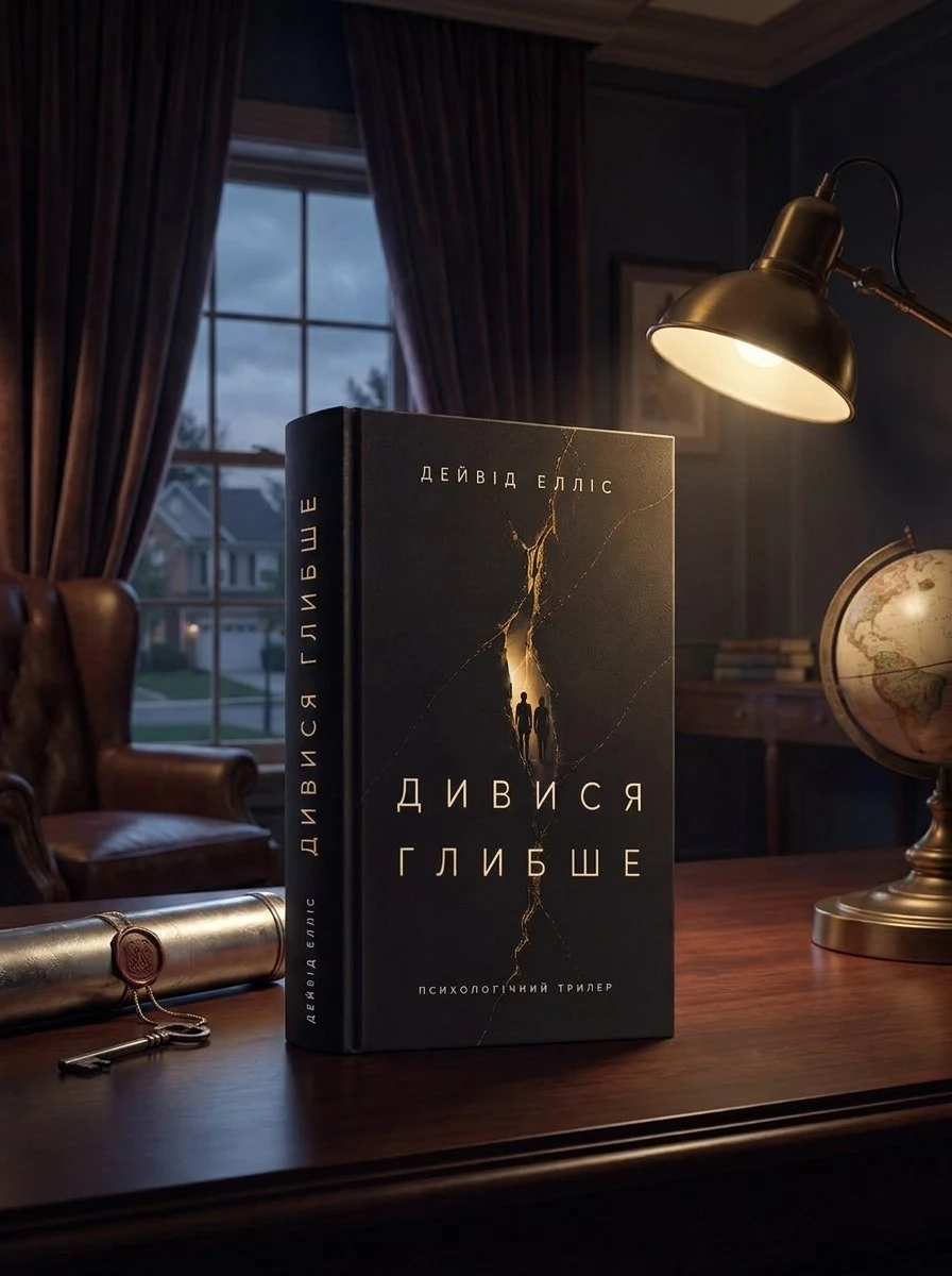 Дивися глибше — Дейвід Елліс, обкладинка