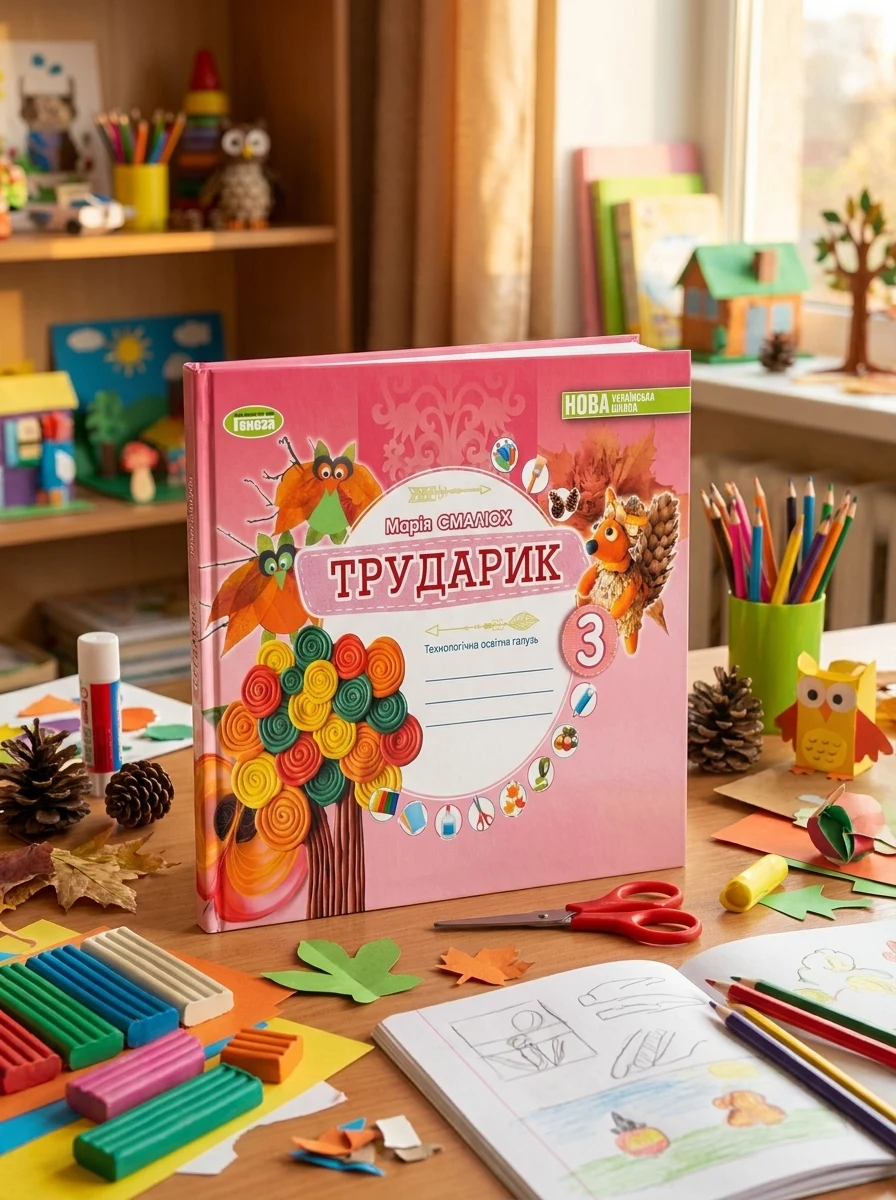 Дизайн і технології 3 клас. Технологічна освітня галузь. Альбом. Трударик — фото 2