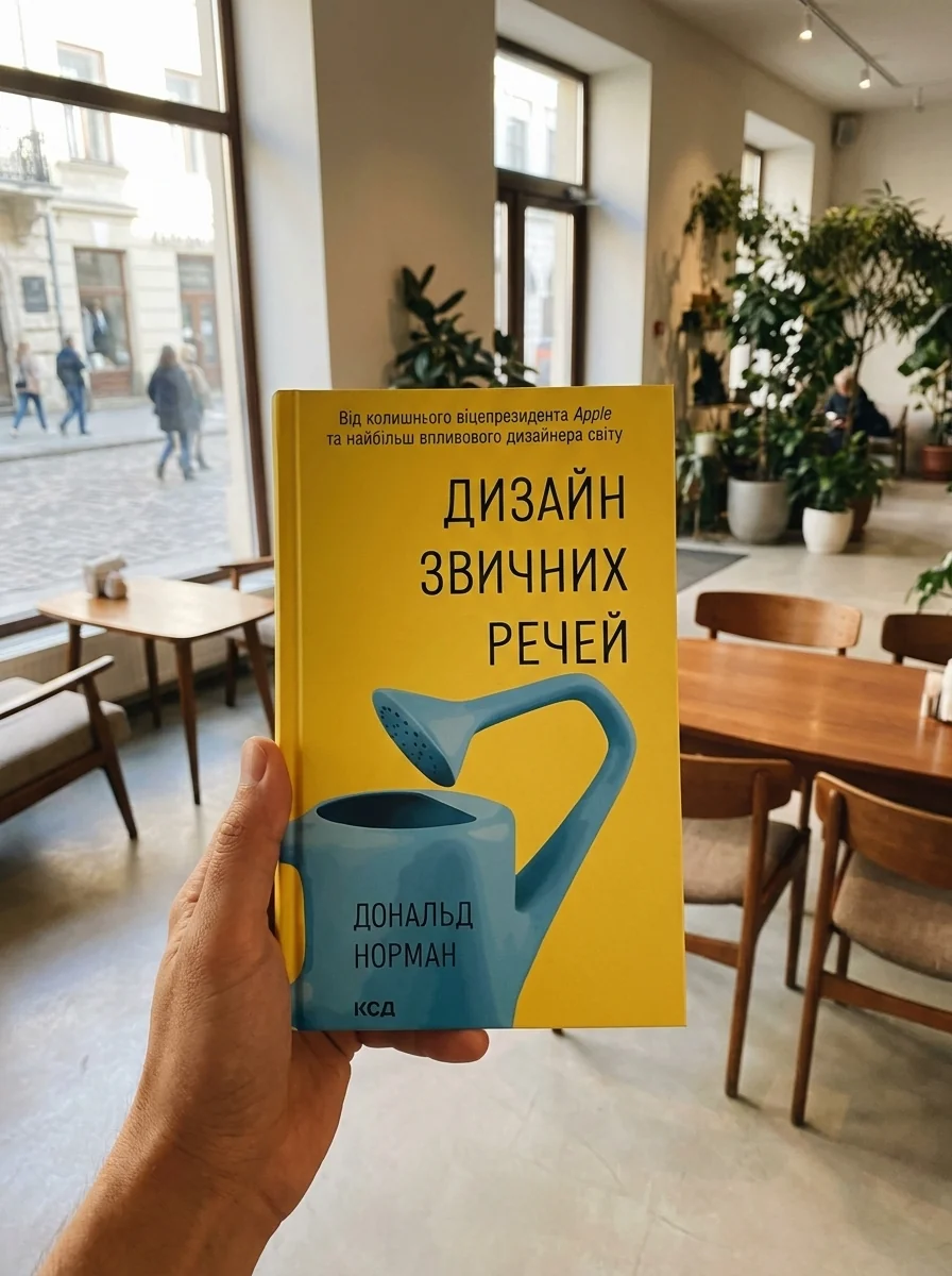 Дизайн звичних речей — Дональд Норман, обкладинка