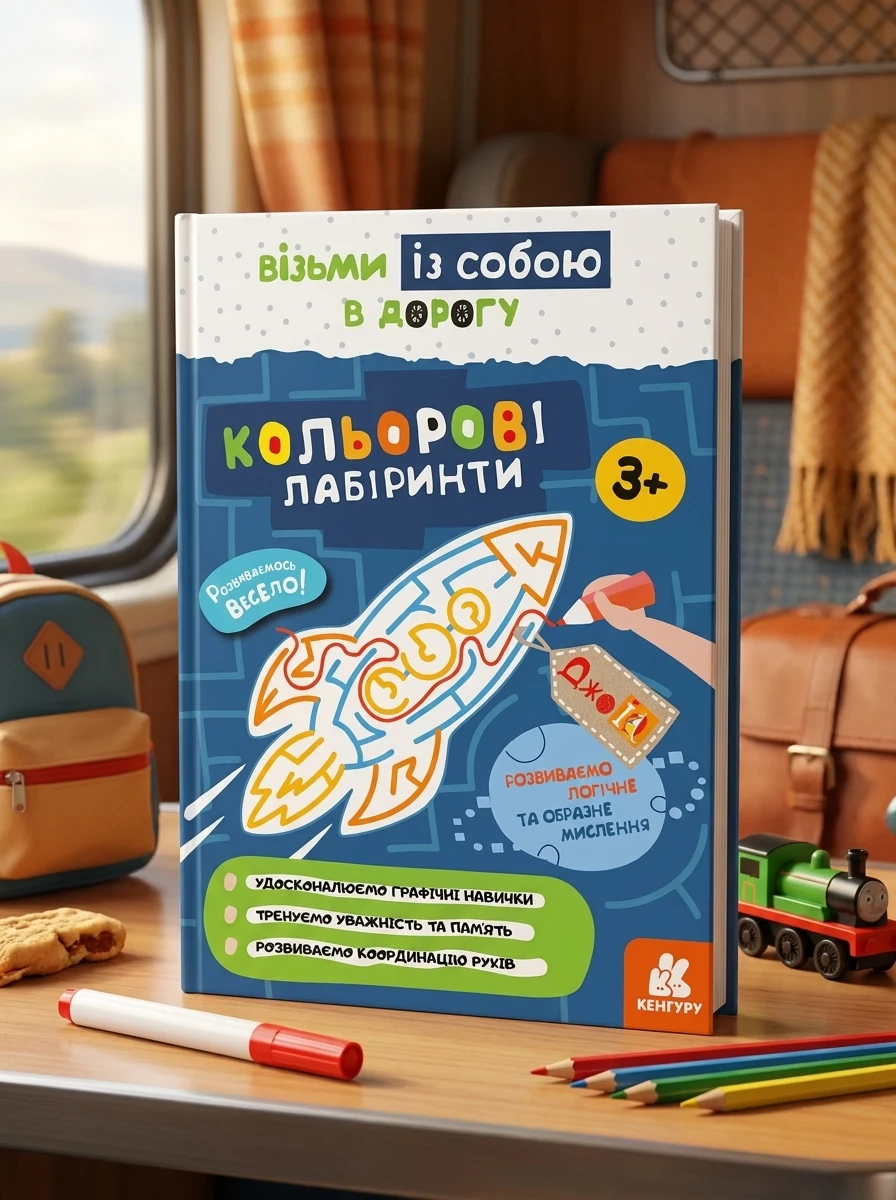 ДжоIQ. Кольорові лабіринти — Дитяча література