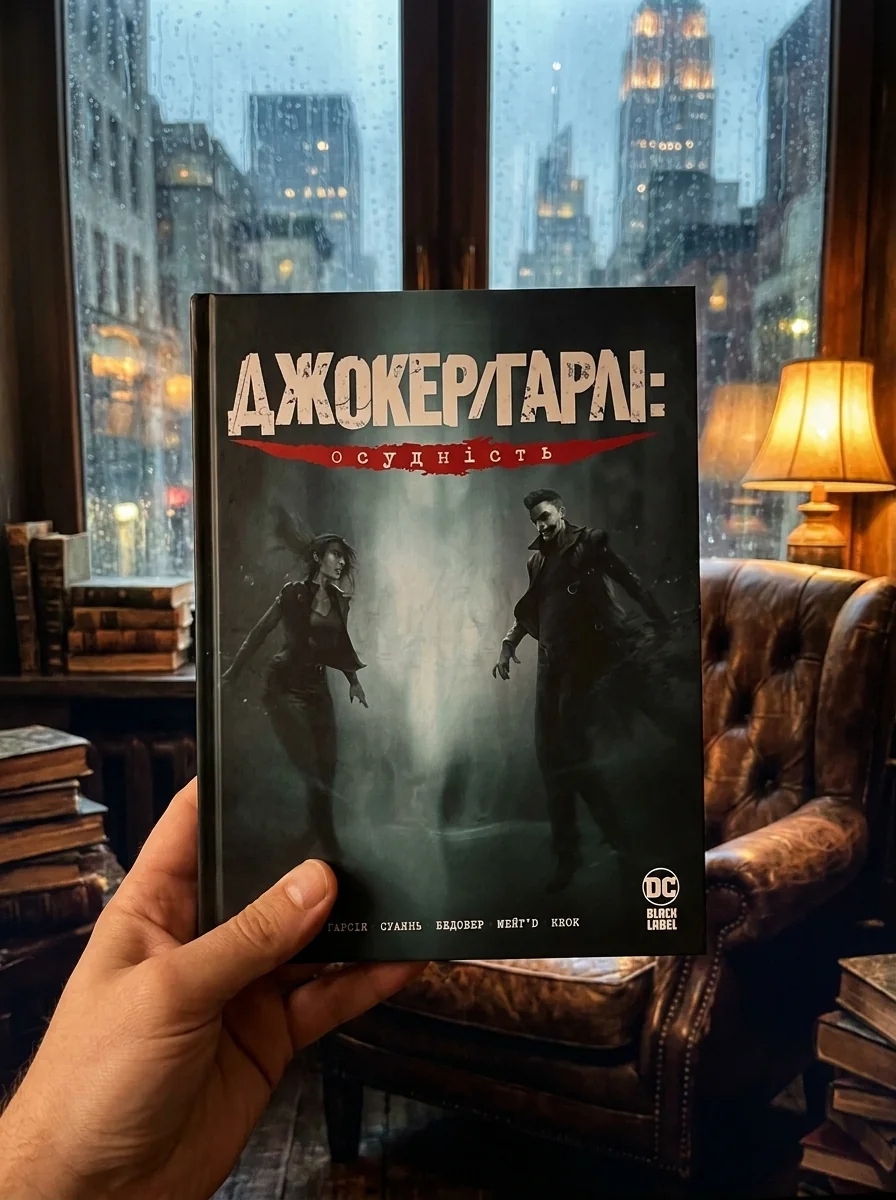 Джокер Гарлі. Осудність — Камі Ґарсія, обкладинка