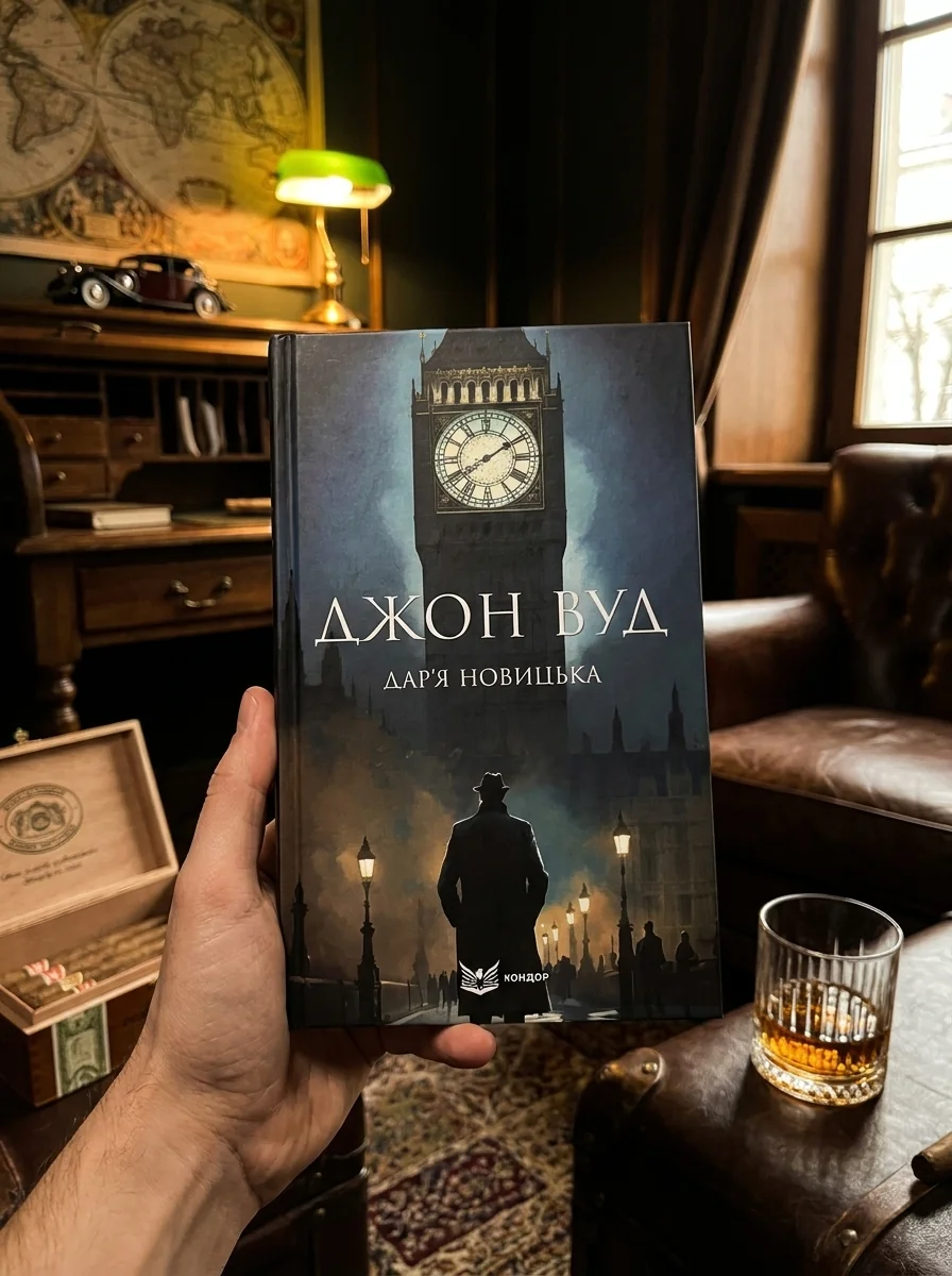 Джон Вуд — Дар'я Новицька, обкладинка