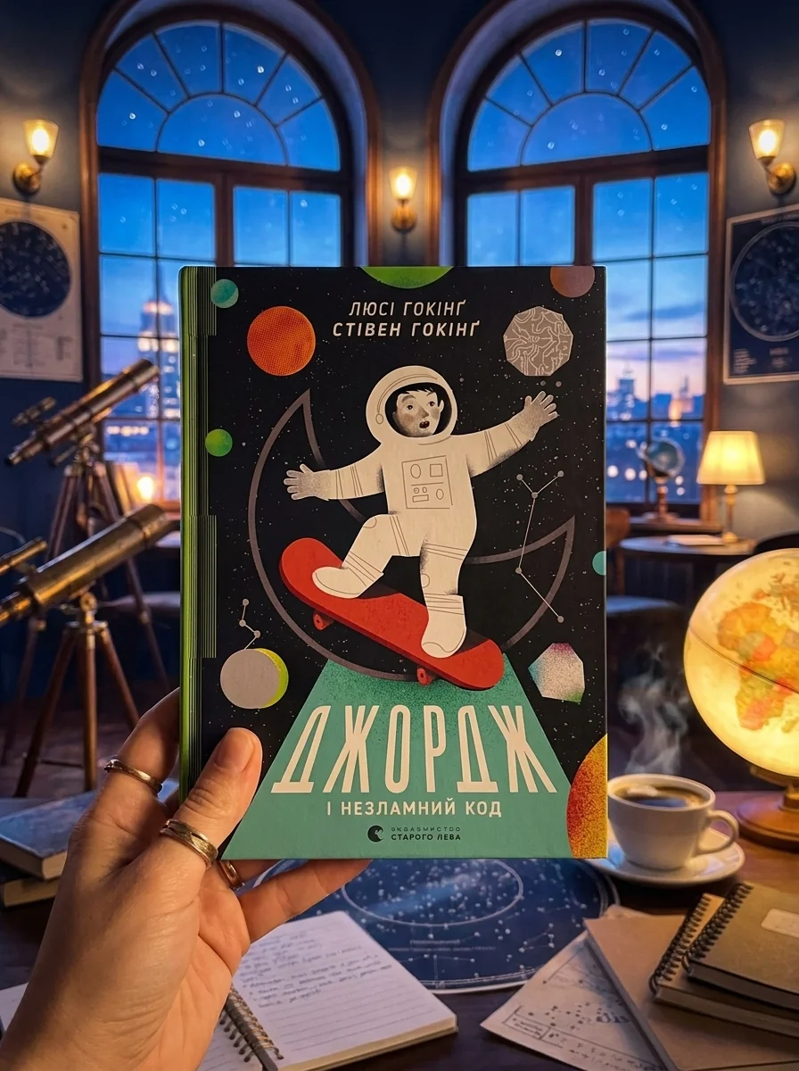 Джордж і незламний код. Книга 4 — Гокінг Л., обкладинка