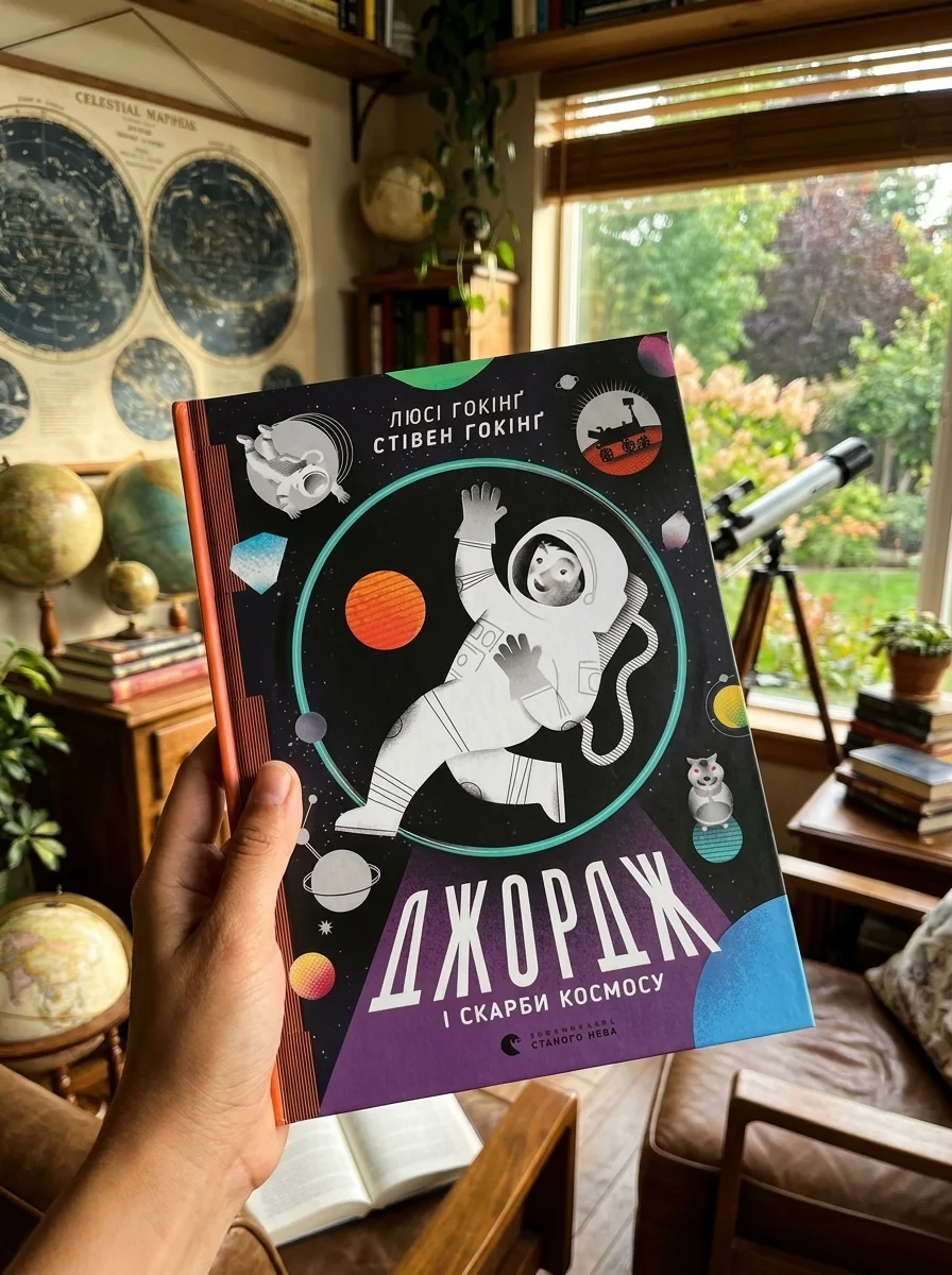 Джордж і скарби космосу. Книга 2 — Гокінг Л., обкладинка