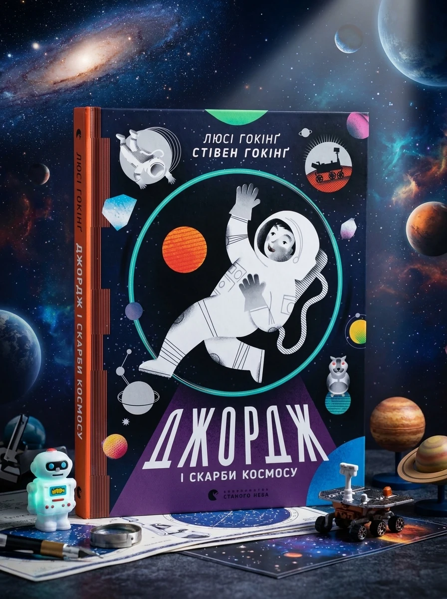Джордж і скарби космосу. Книга 2 — Дитячі книги