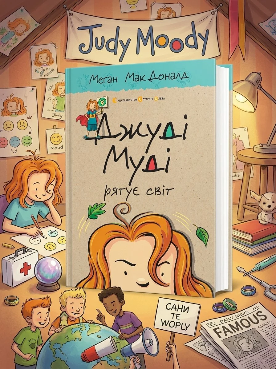 Джуді Муді. Комплект із 8-ми книг — Меґан МакДоналд, обкладинка