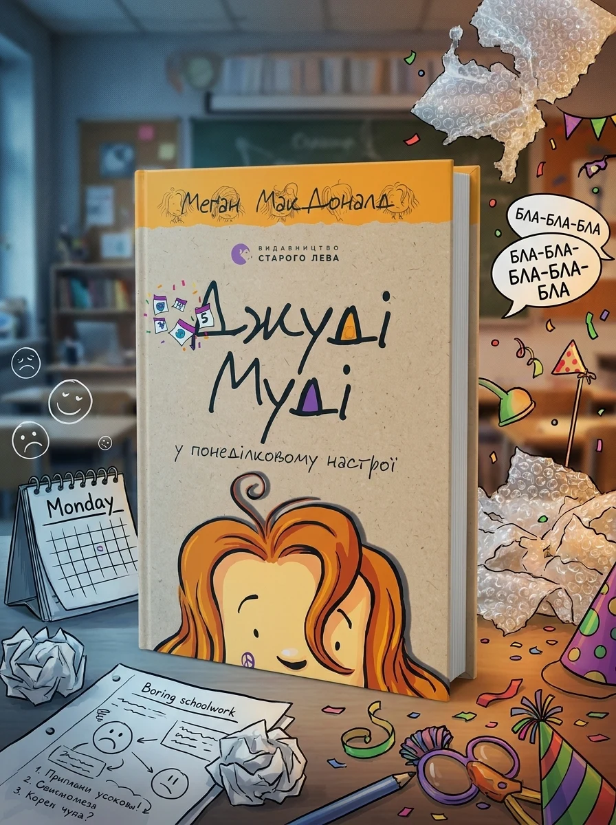 Джуді Муді у понеділковому настрої Книга 16 — Дитяча література