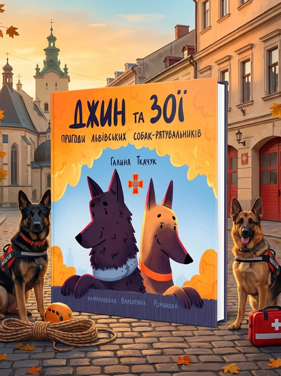 Джин та Зої: Пригоди львівських собак-рятувальників