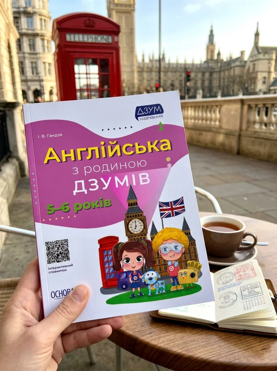 ДЗУМ-навчання. Англійська з родиною ДЗУМІВ. 5-6 років — Книги