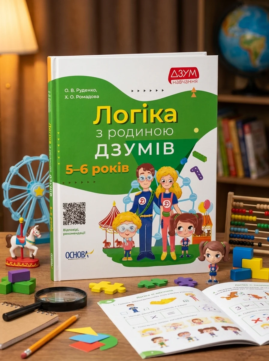 ДЗУМ навчання. Логіка з родиною ДЗУМІВ. 5-6 років — Олександра Руденко, фото 2