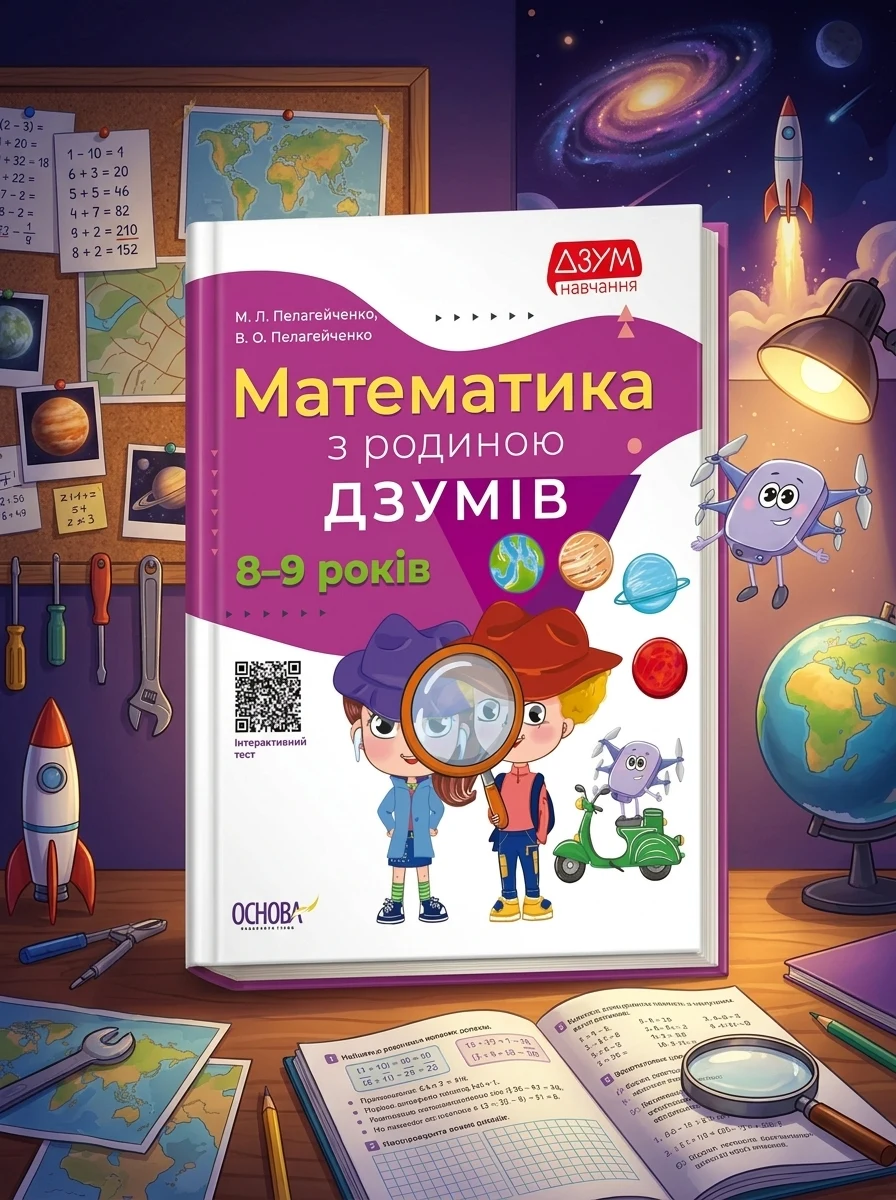 ДЗУМ навчання. Математика з родиною ДЗУМІВ. 8-9 років — фото 2