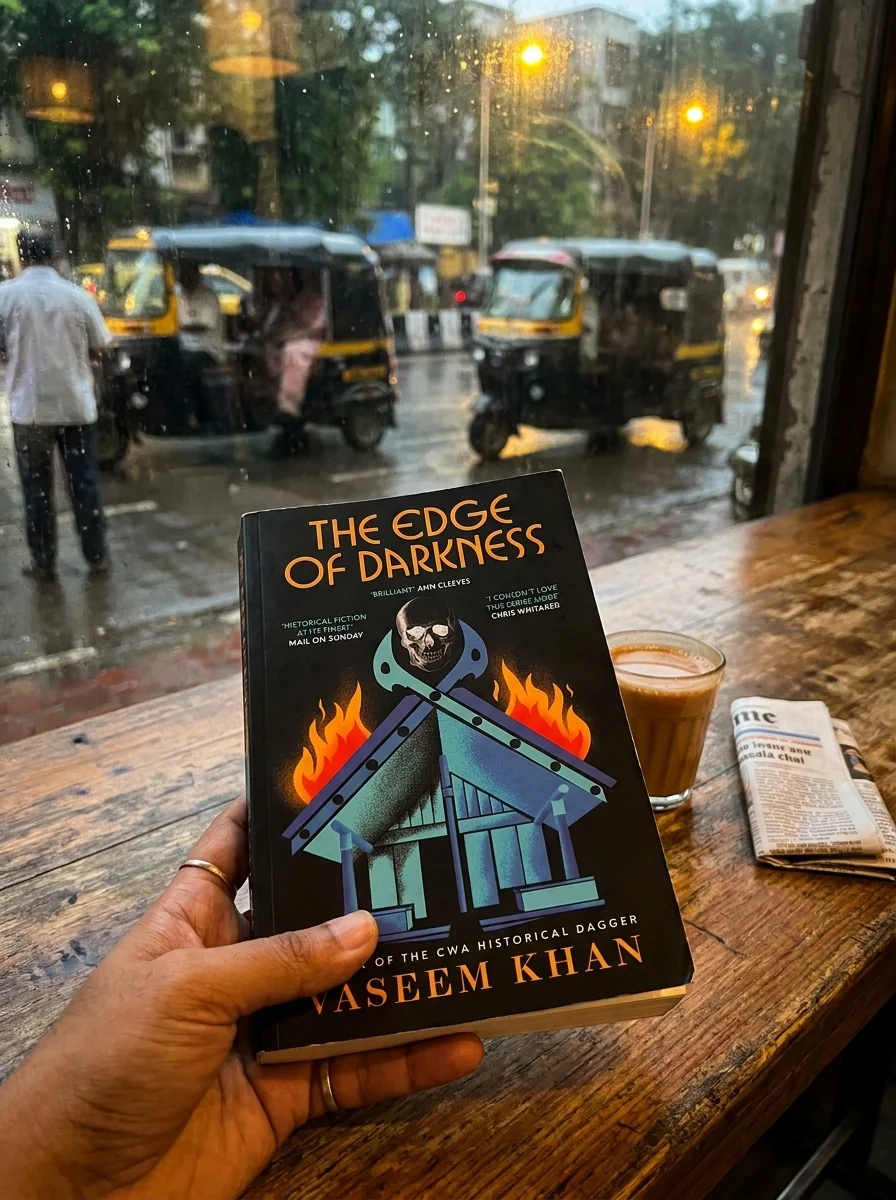 Edge of Darkness — Vaseem Khan, обкладинка