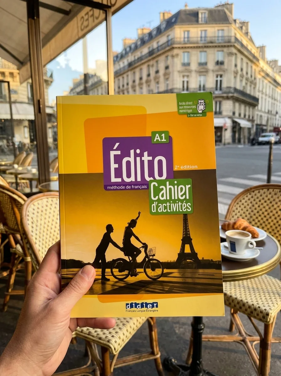 Edito A1 2e Edition Cahier d'activites + didierfle.app — Роксана Аморавайн, обкладинка