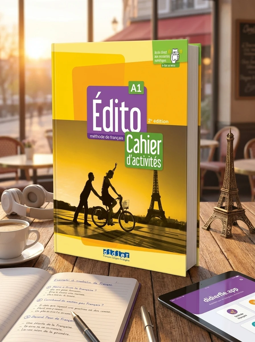 Edito A1 2e Edition Cahier d'activites + didierfle.app — Вивчення мов