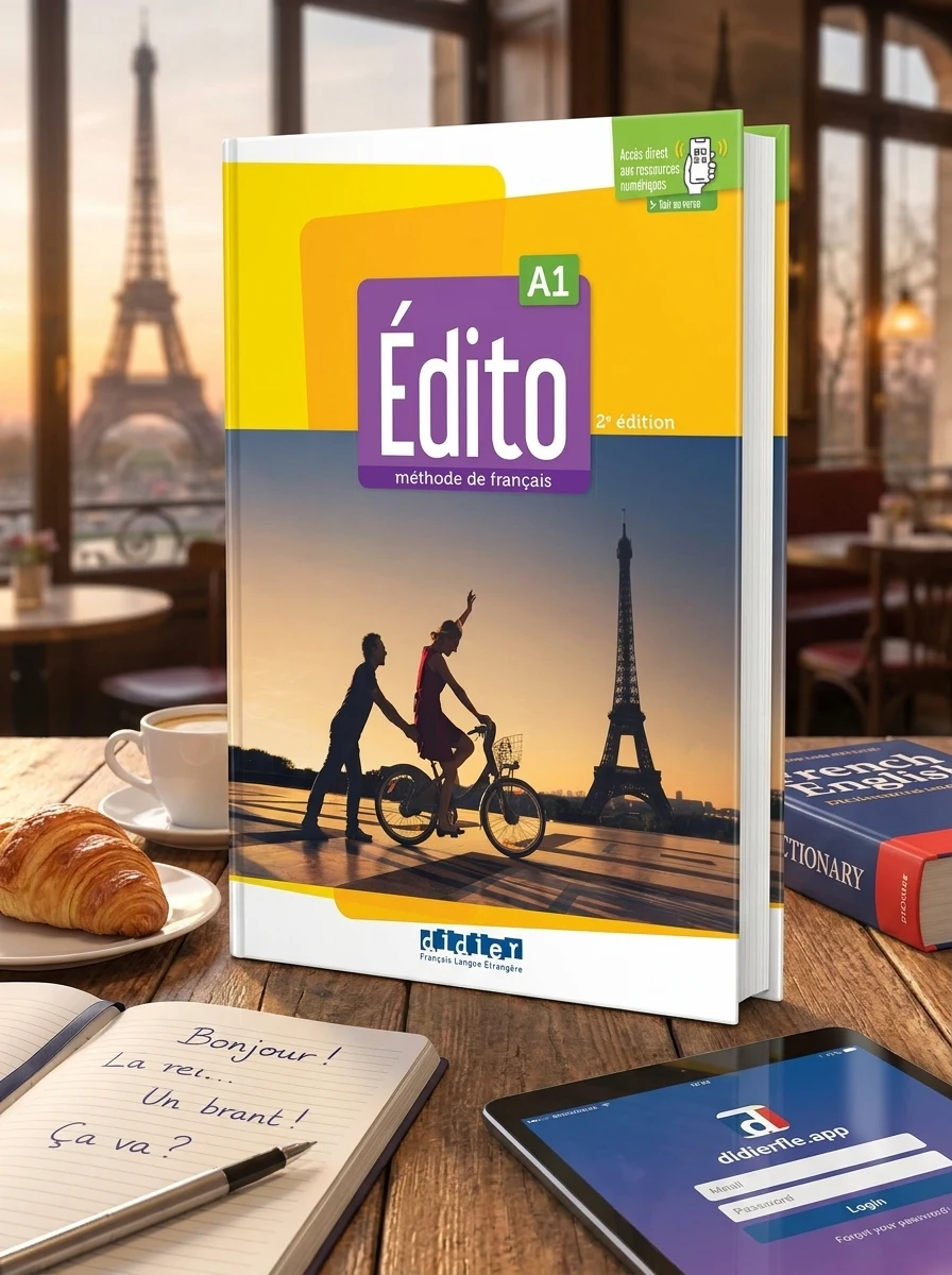 Edito A1 2e Edition Livre de l'eleve + didierfle.app — Вивчення мов