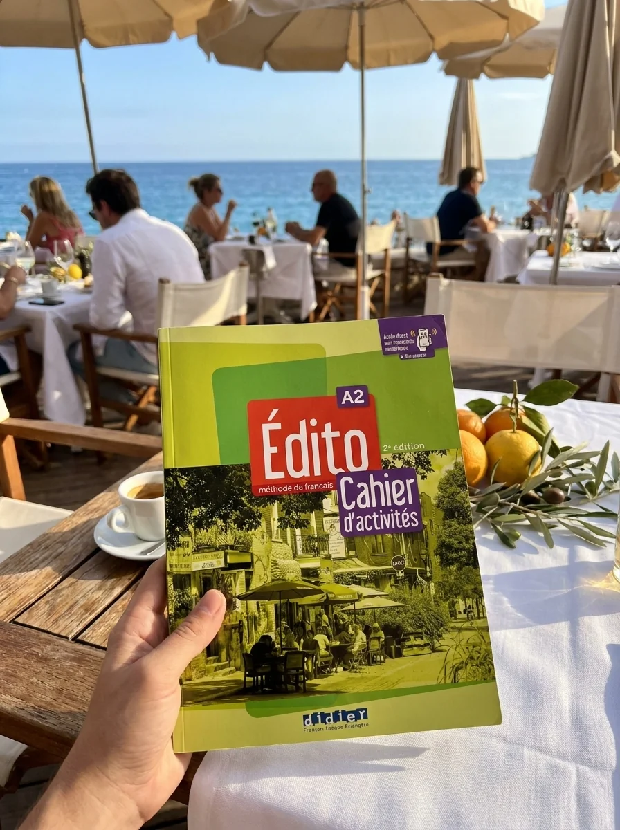 Edito A2 2e Edition Cahier d'activites + didierfle.app — Роксана Аморавайн, обкладинка