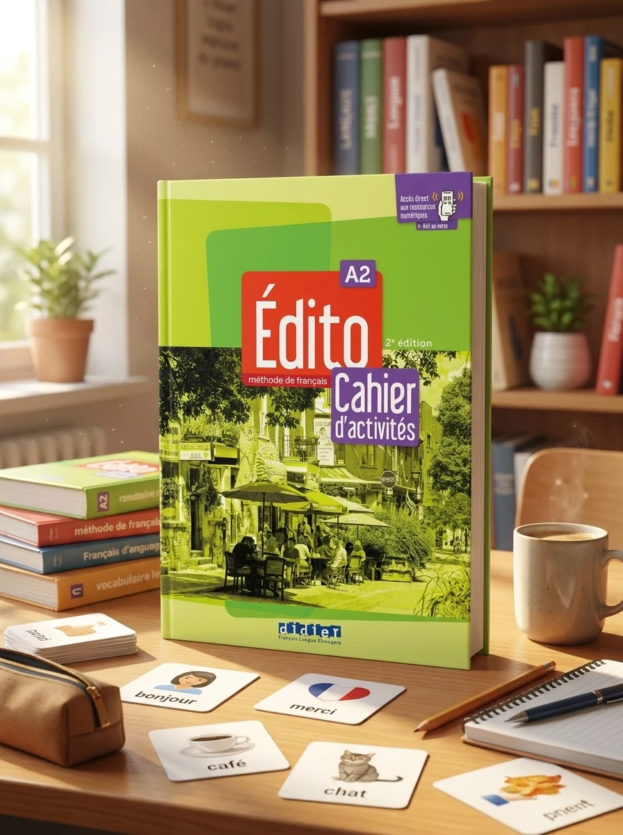 Edito A2 2e Edition Cahier d'activites + didierfle.app — Вивчення мов
