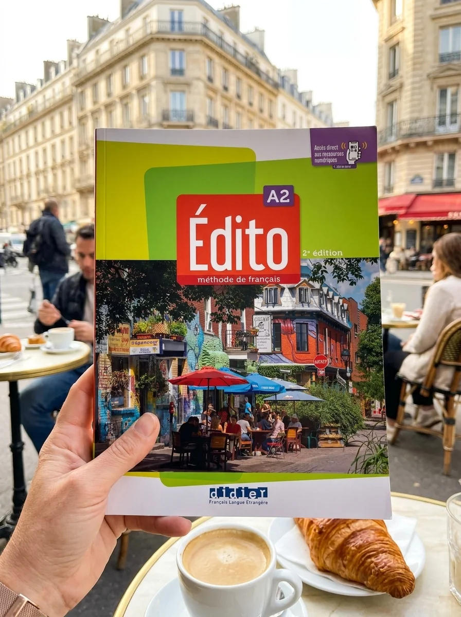 Edito A2 2e Edition Livre de l'eleve + didierfle.app, обкладинка
