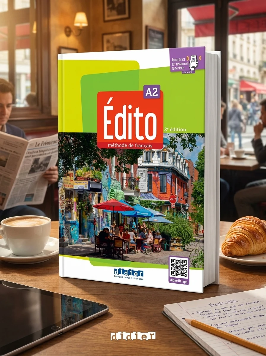 Edito A2 2e Edition Livre de l'eleve + didierfle.app — Вивчення мов