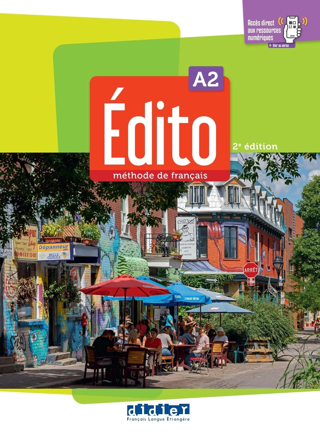 Edito A2 2e Edition Livre de l'eleve + didierfle.app,