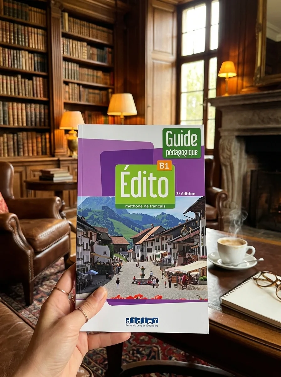 Edito B1 3e Edition Guide pédagogique — Марі Рів'єр, обкладинка