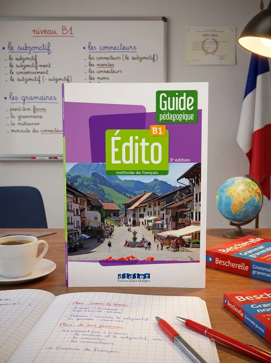 Edito B1 3e Edition Guide pédagogique, Марі Рів'єр — Вивчення мов