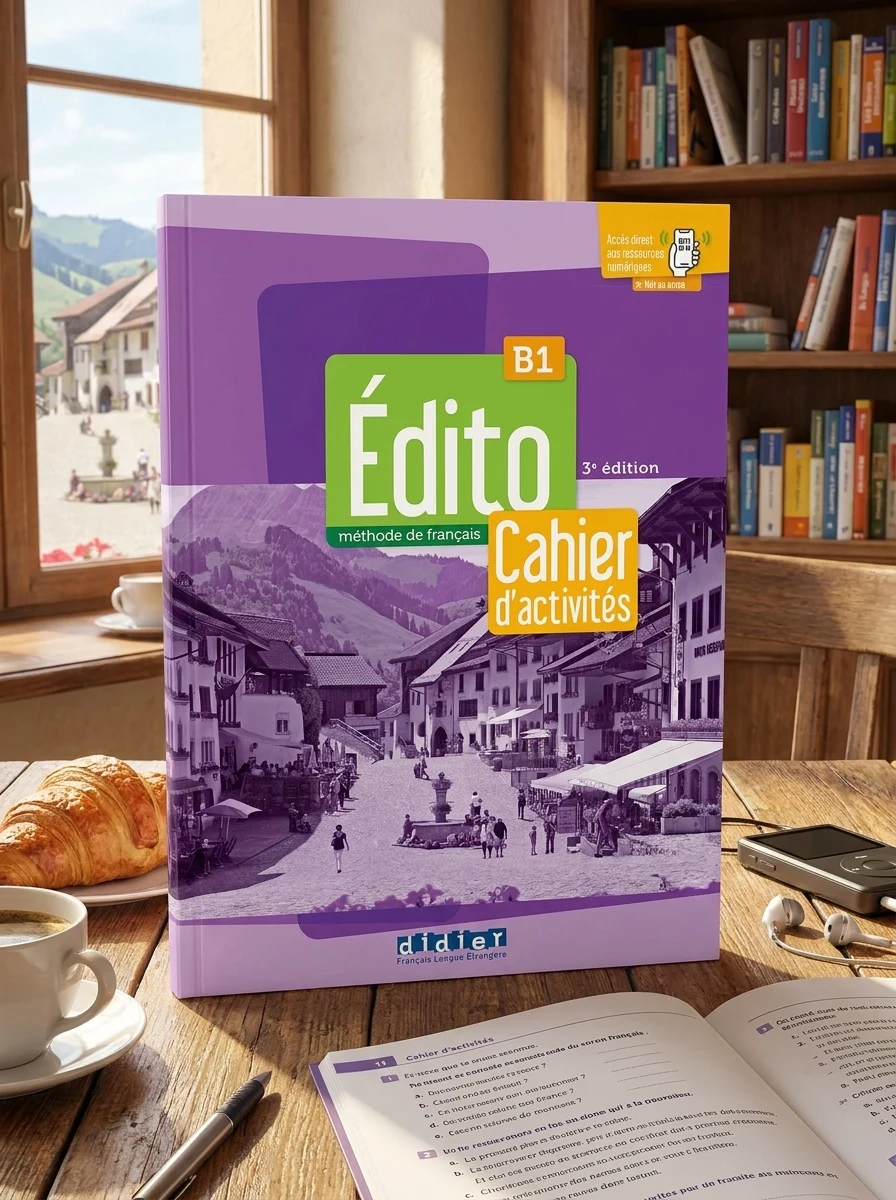 Edito B1. Cahier d'activites. 3e Edition — Вивчення мов