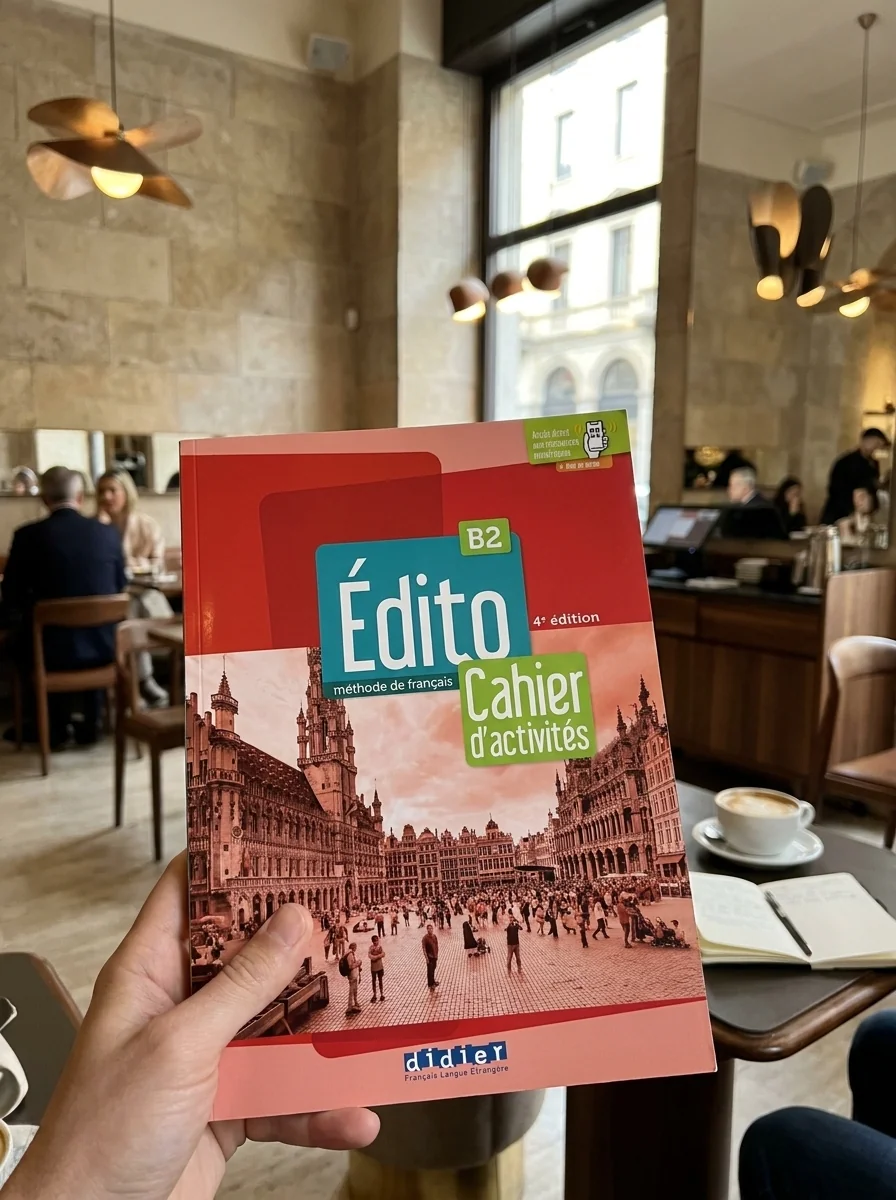 Edito B2 4e Edition Cahier d'activites + didierfle.app, обкладинка