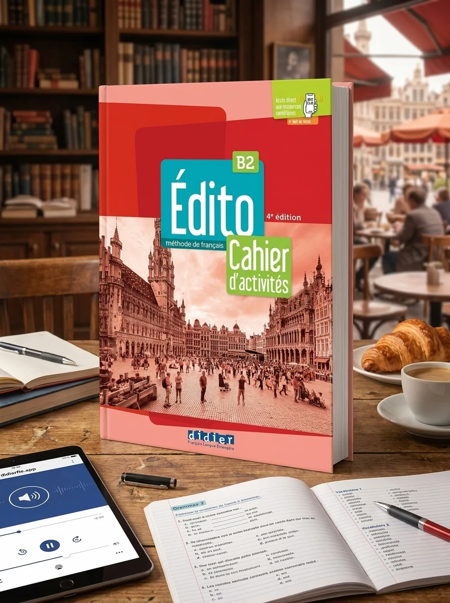 Edito B2 4e Edition Cahier d'activites + didierfle.app — Вивчення мов