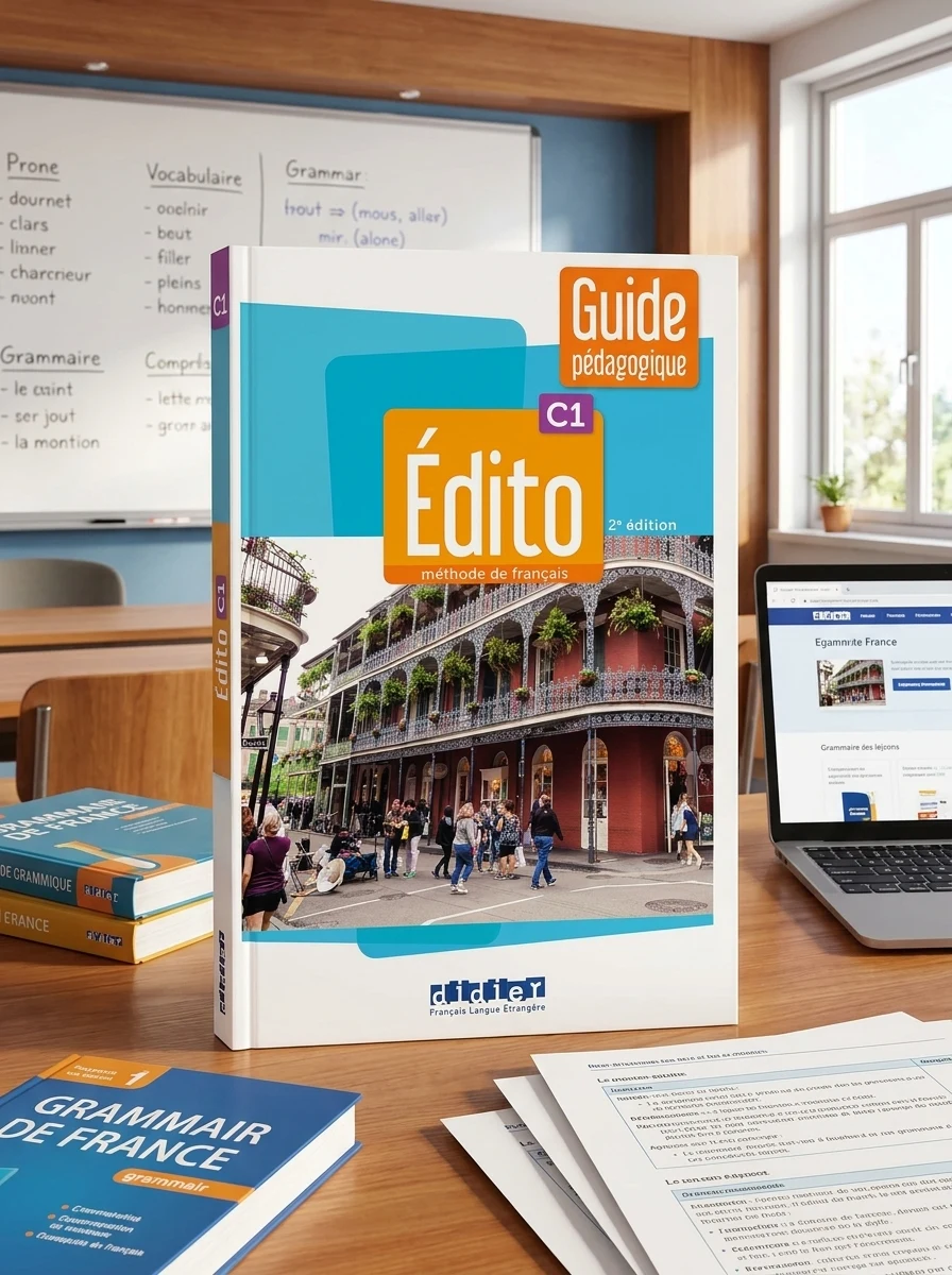 Edito C1 2e Edition Guide pédagogique — Вивчення мов