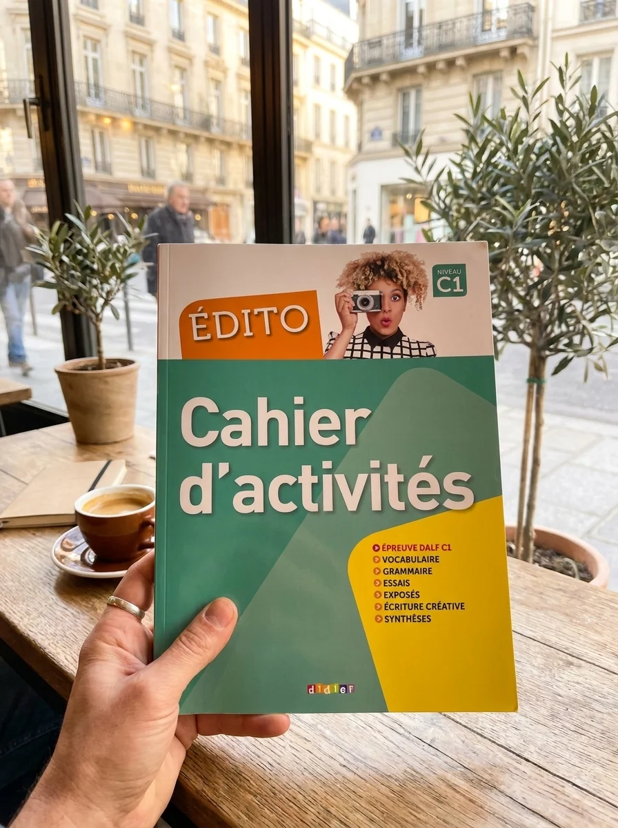 Edito C1 Cahier d'exercices + CD mp3 Edition 2018, обкладинка