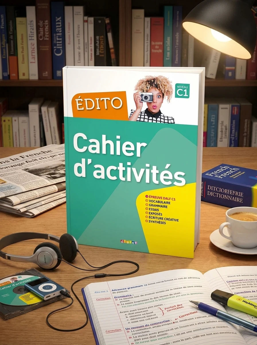 Edito C1 Cahier d'exercices + CD mp3 Edition 2018 — Вивчення мов