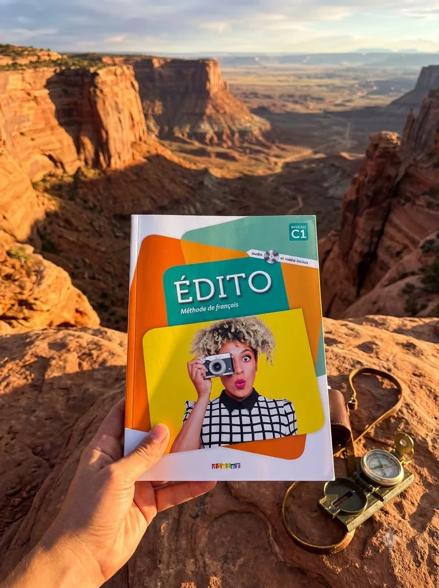Edito C1 Livre eleve + DVD-Rom, обкладинка