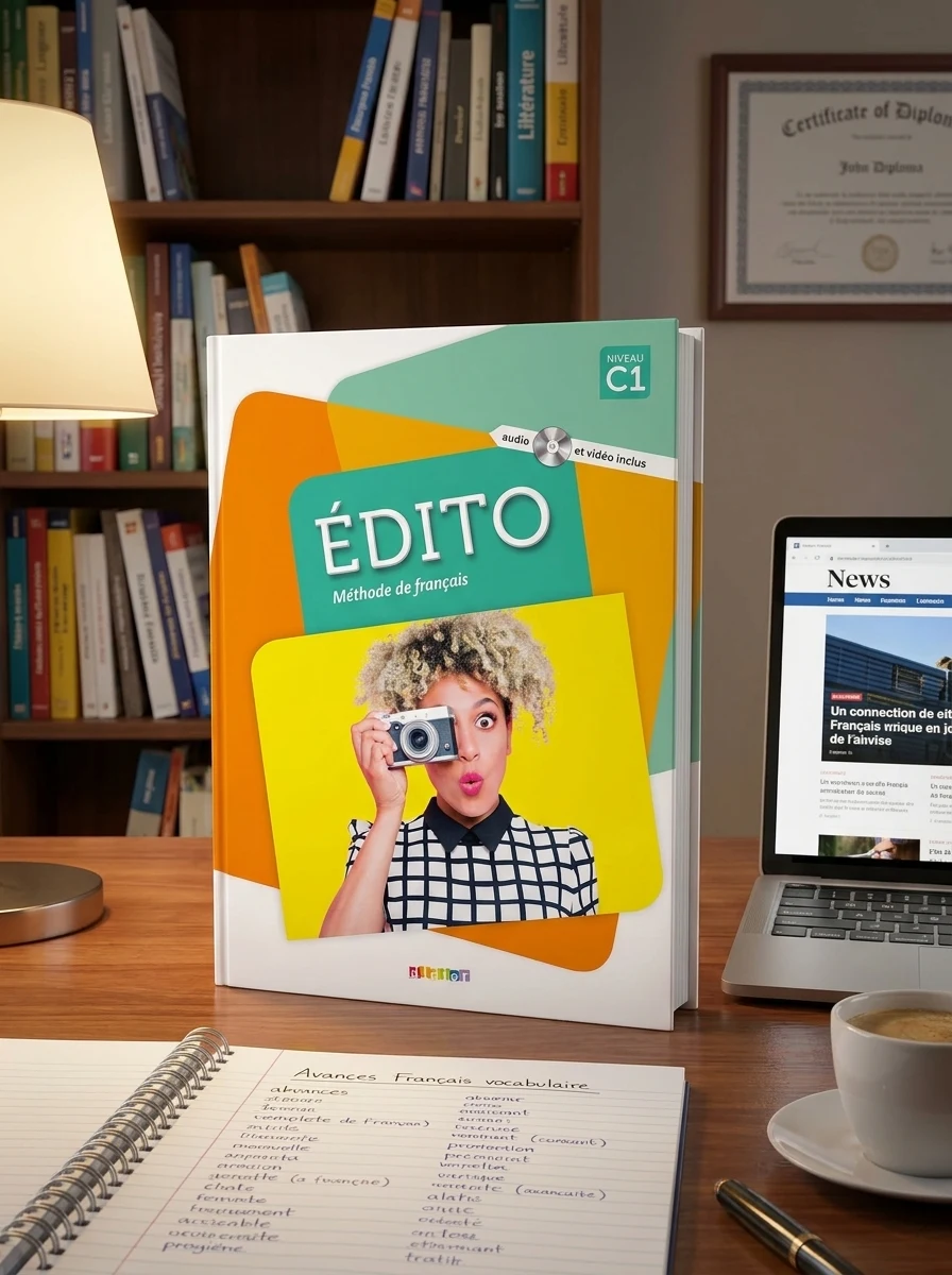 Edito C1 Livre eleve + DVD-Rom — Вивчення мов