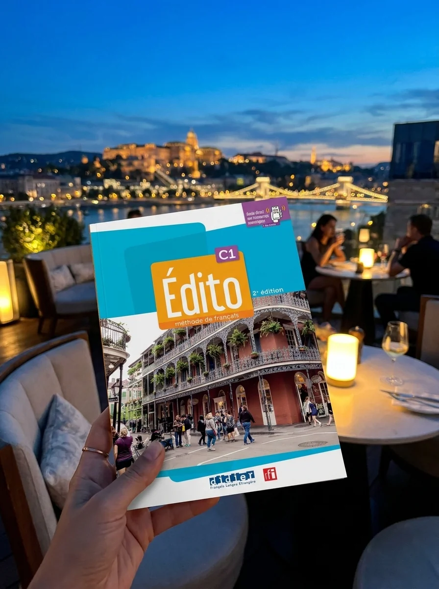 Edito C1. Méthode de français — Ануш Бурмаян, обкладинка